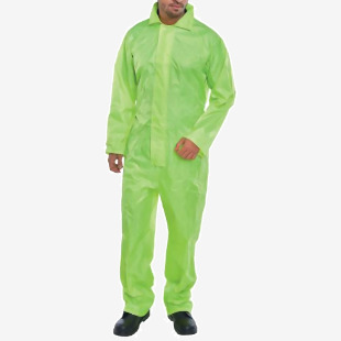 Beeswift Nylon B-Dri Coverall Saturn Yellow 3XL NBDCSY3XL BSW05188