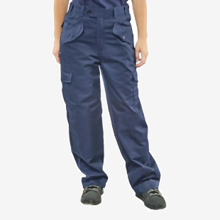 Beeswift Ladies Polycotton Trousers Navy Blue 44 LPCTHWN44 BSW15962