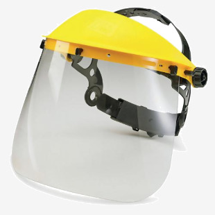 Beeswift Standard Face Visor 7.5 Inch Clear BBFV7 BSW00836