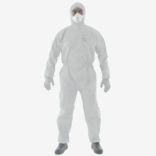 Ansell Microgard 1500 Plus Coverall White Small ANWH15111S ANS00151