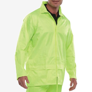 Beeswift Nylon B-Dri Weather Proof Jacket Saturn Yellow M NBDJSYM BSW03855
