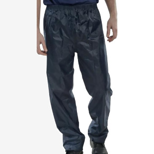 Beeswift Nylon B-Dri Trousers Navy Blue S NBDTNS BSW00407
