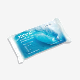 Ecotech Plastic-Free Disinfectant Wipe 40 Sheets (Pack of 16) ECO24336 ECO24336