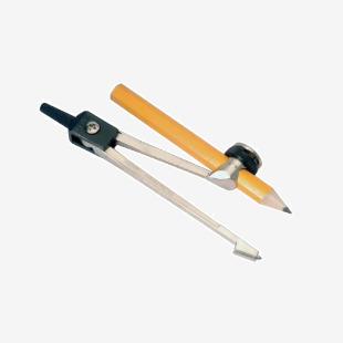 Helix Graduate Compass Pencil Blister (Pack of 10) X07057 HX70575