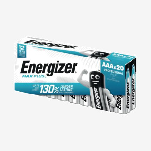 Energizer Max Plus AAA Batteries (Pack of 20) E301322900 ER42317