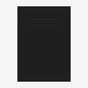 Nu Education Sketchbook A4 Black (Pack of 50) NU602007 EN09804