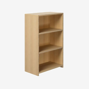 VOW 5 Star Modara Bookcase 2 Shelves 750x400x1200mm Oak KF822097 KF822097
