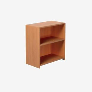 VOW Serrion Premium Bookcase 750x400x800mm Ellmau Beech KF822059 KF822059