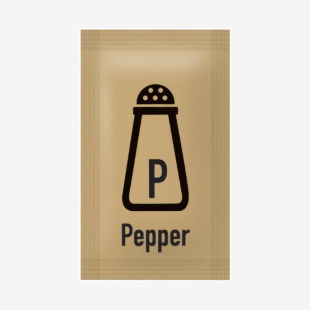 SS Pepper Sachets (2000 Pack) 60111370 AU00072