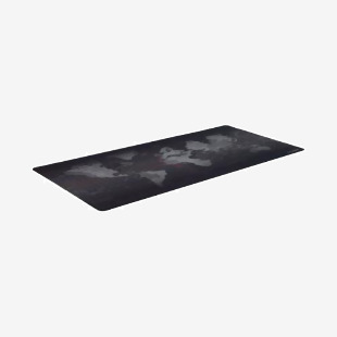 Q-Connect Gaming Mouse Mat Large World Map Print 900x400x2.5mm KF14444 KF14444