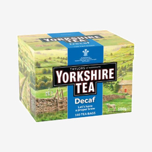 Yorkshire Tea Bags Decaff (Pack of 160) 1114 YT TH12074