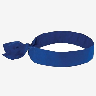 Ergodyne Evaporative Cooling Bandana Blue EY6700B ERG23071