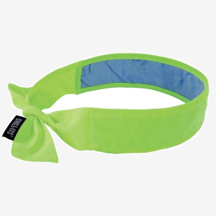 Ergodyne Evaporative Cooling Bandana Yellow EY6700Y ERG12301