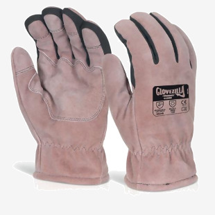 Beeswift Glovezilla Thermal Leather Gloves 1Pr Brown XL GZ50BRXL BSW34961