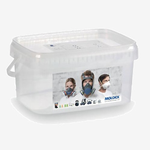 Moldex 7995 Half Mask Storage Box Clear M7995 BSW00983