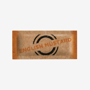 English Mustard Sachets (Pack of 300) 61022904 AU04712
