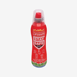 Lifesafe Technologies StaySafe 5in1 Fire Extinguisher 200ml 0802006 CPD20000