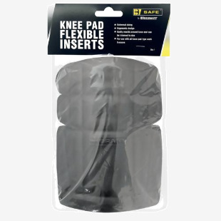 Beeswift B-Brand Foldable Flexible Inserts Knee Pad 1Pr Black BS070 BSW27066