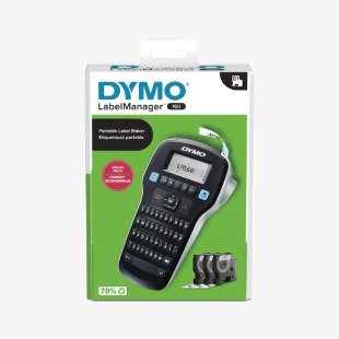 Dymo LabelManager 160 Label Maker Starter Kit with 3 Rolls D1 Label Tape 2181011 ES81011