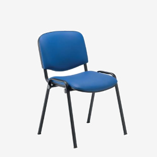 VOW Jemini Ultra Multipurpose Stacking Chair Polyurethane Blue KF72902 KF72902
