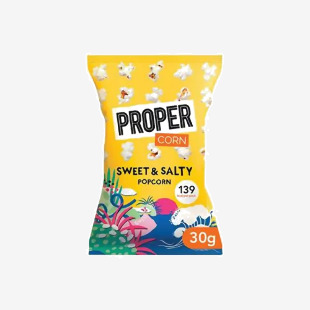 Propercorn Sweet and Salty Popcorn 30g (Pack of 24) 104378 BRK76003