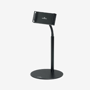 Durable TWIST 360 Gooseneck Tablet and Phone Holder iPad Desk Stand Black 894101 DB73814