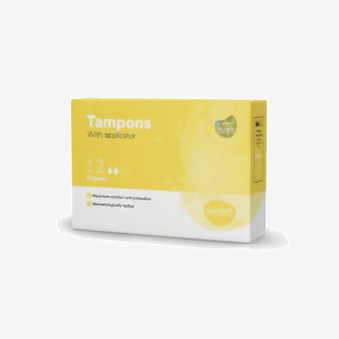 Interlude Applicator Tampons Regular Boxed x12 (Pack of 12) 6447A TSL26406