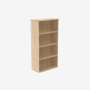 VOW Astin Bookcase 3 Shelves 800x400x1592mm Canadian Oak KF823766 KF823766