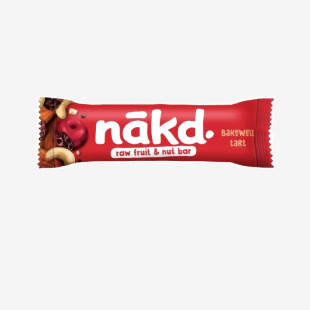 Nakd Gluten Free Bakewell Tart Snack Bar 35g (Pack of 18) 35NKDGFBT NKD70317