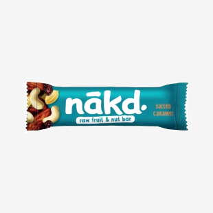 Nakd Gluten Free Salted Caramel Snack Bar 35g (Pack of 18) 35NKDSCA NKD70794