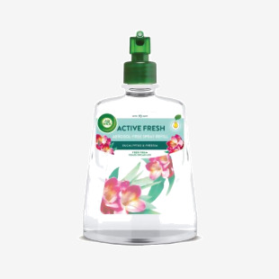 Air Wick Active Fresh Aerosol-Free Spray Refill Eucalyptus and Freesia 228ml 3247398 RK01442
