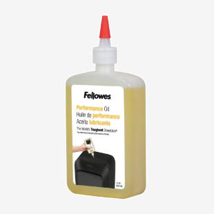 Fellowes Powershred Shredder Oil Light Amber 335ml Bottle 3608601 BB77555