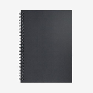 Silvine Artgecko Hardback Sketchbook Freestyle 250gsm 30 Sheets A4 GEC901 SV00410
