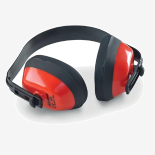 Beeswift B-Brand Economy Ear Defenders Red BBEDHC BSW43810
