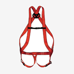 Climax Basic Fall Arrest Standard Safety Harness Red CXFA10 CMX40626