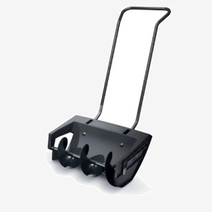 Snow Pusher Plough with Rotor Blade Black 426097 SBY02996