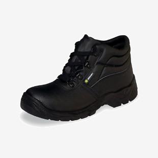 Beeswift Chukka Steel Toe Cap 4-D Ring Safety Boots 1Pr Black 5 CF57BL05 BSW42856