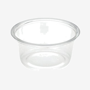 Go-Pak Portion Control Pot PP 2oz Clear (Pack of 2500) A18003 GPK60565