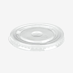 Go-Pak Straw Slot Cold Cup Lid RPET 12 to 22oz Clear (Pack of 1000) R11003 GPK60181