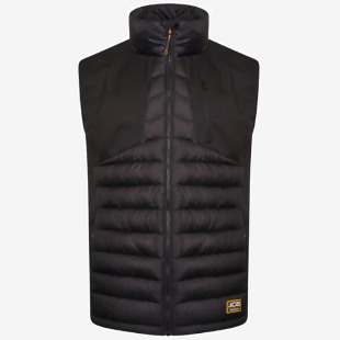 JCB Trade Hybrid Padded Gilet Black 2XL D-MN-XXL BSW03468
