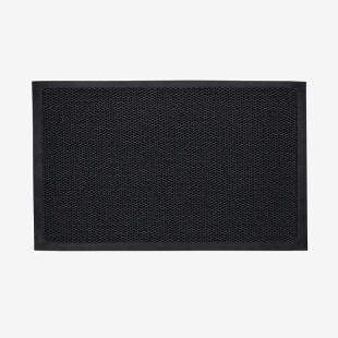 Doortex Meshmat Flat Edging Full Anti-slip PVC Backing 400x600mm Metallic Grey UREMFLYV0001 FL19304
