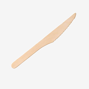 Economy Disposable Birch Wood Knife 16cm (Pack of 100) F90220-0 UTP51311