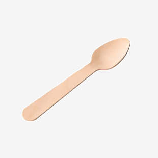 Economy Disposable Birch Wood Teaspoon 11cm (Pack of 100) F90223-0 UTP51314
