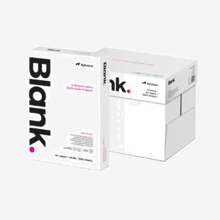 Blank A4 White 70gsm Copier Paper (Pack of 2500) BLANK070X701 BLN72076