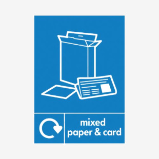 A5 Sign Self Adhesive Mixed Paper and Card (Pack of 5) Y7321006 SR21568
