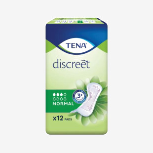 TENA Discreet Normal Incontinence Pads (Pack of 12) 33941 RWS85206