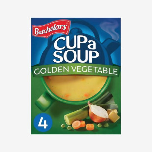 Batchelors Cup a Soup Golden Vegetable 82g (Pack of 4) 1004200 BRK40319