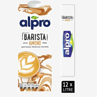 Alpro Barista Professional Almond Milk 1 Litre - PACK (12) NWT2752P
