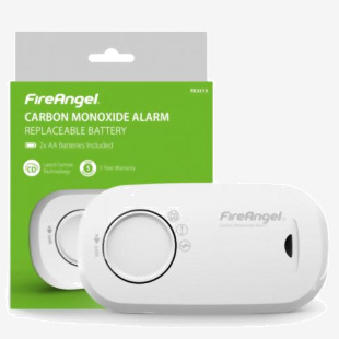 FireAngel FA3313 Replaceable Battery Detector Carbon Monoxide Alarm NWT3697