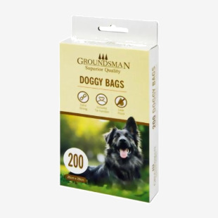 Doggy Waste Bags Extra Strong with tie handles 200 Pack NWT5704